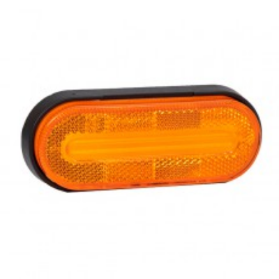 Durite 0-169-10 ADR Amber Side LED Marker Lamp - 12/24V PN: 0-169-10
